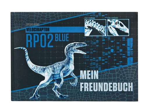 [90182061 1230857] Undercover Freundebuch Jurassic World A5