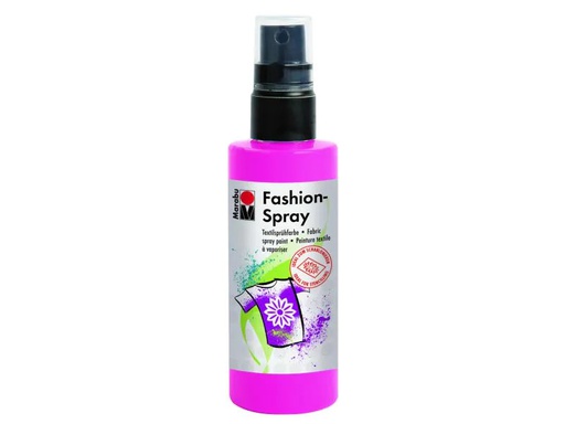 [90026824 555483] Marabu Textilfarbe Fashion Spray 100 ml, Pink