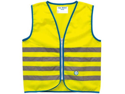 [90182363 1238770] wowow Reflexweste Fun Jacket L, Gelb