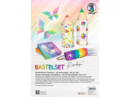 [90182387 1243372] URSUS Bastelset Regenbogen