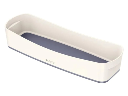 [90026838 627399] Leitz Aufbewahrungsbox MyBox Länglich Weiss/Grau