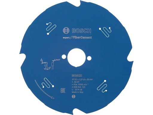 [90182579 1259735] Bosch Professional Kreissägeblatt Expert for Fibre Cement Ø 190