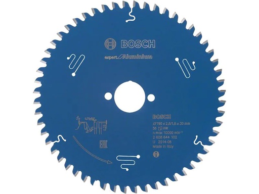 [90182622 1259736] Bosch Professional Kreissägeblatt Expert for Aluminium Ø 190