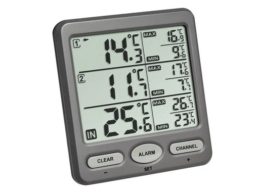 [90182810 1229012] TFA Dostmann Funk-Thermometer TRIO