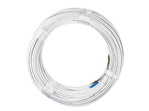 [90182819 1236935] Dätwyler IT Infra Rangierkabel CU 7702 4P Flex Cat 7, S/FTP, 100 m, Weiss