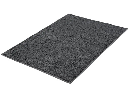 [90183144 1228597] Kleine Wolke Badteppich Kansas 60 x 90 cm, Schiefer
