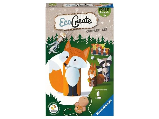[90183150 1194156] Ravensburger Bastelset EcoCreate «Forest Animals»