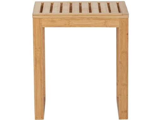 [90183255 1225297] Wenko Hocker fürs Bad Bambusa Nature