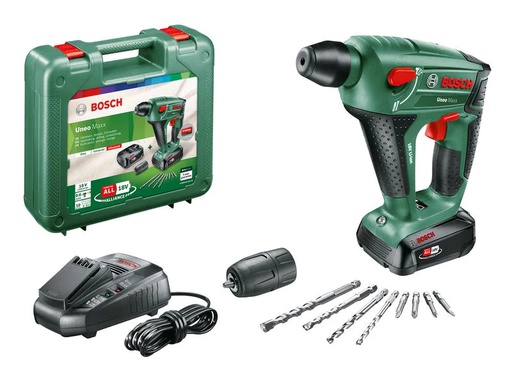 [90026926 518165] Bosch Bohrhammer Uneo Maxx Kit 1x 2.5 Ah