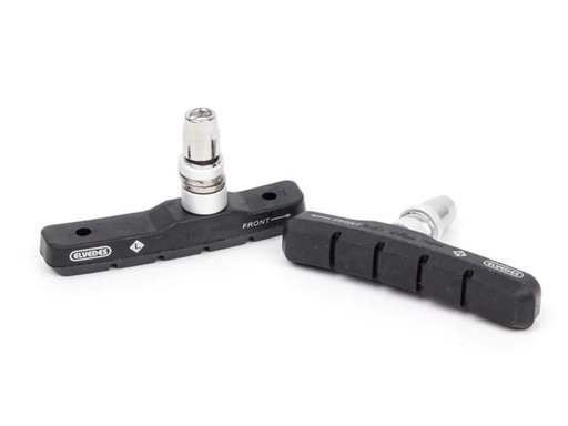 [90183454 1190886] Elvedes Bremsschuhe V-Brake 72 x 10 mm, Schwarz