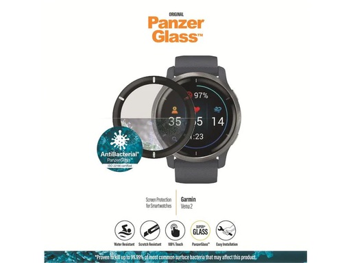 [90183541 1247341] Panzerglass Displayschutz Anti-Glare für Garmin Venu 2