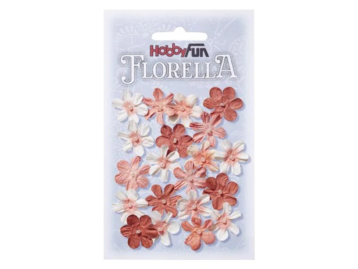 [90183588 1238058] HobbyFun Streudeko Florella 20 Stück, Pfirsich