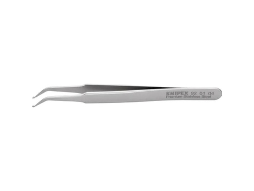 [90183615 1249464] Knipex Präzisionspinzette SMD gewinkelt 45° 115 mm