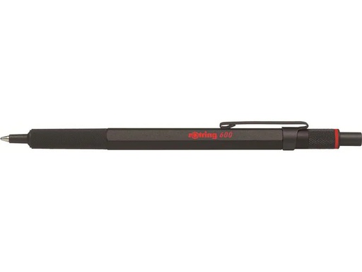 [90183635 1244155] Rotring Kugelschreiber 600 Medium (M), Schwarz
