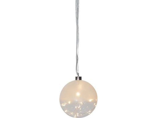 [90183860 1187249] Star Trading Weihnachtskugel Glow, 30 LED, 15 cm, indoor