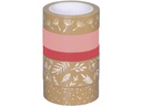 Heyda Washi Tape Natur Blätter Rosa