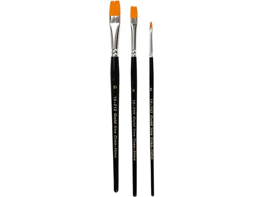 [90184133 1231129] Creativ Company Nylonhaarpinsel Universal 3 Stück