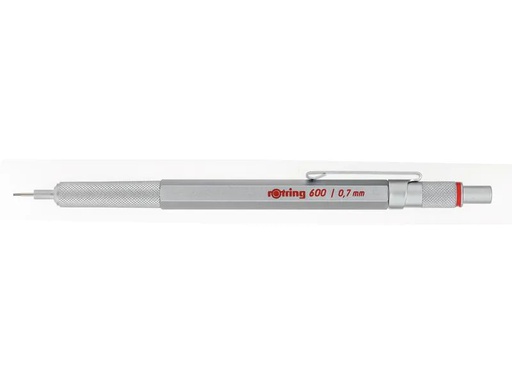 [90184648 1244154] Rotring Minenbleistift 600 0.7 mm, Silber