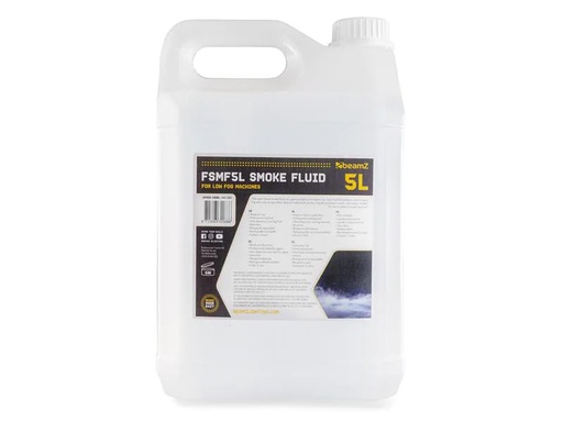 [90184710 1246133] BeamZ Nebelfluid FSMF5L Low Fog 5 l