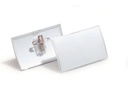 DURABLE Namensschild mit Clip Click Fold 54 x 90 mm, 25 Stück