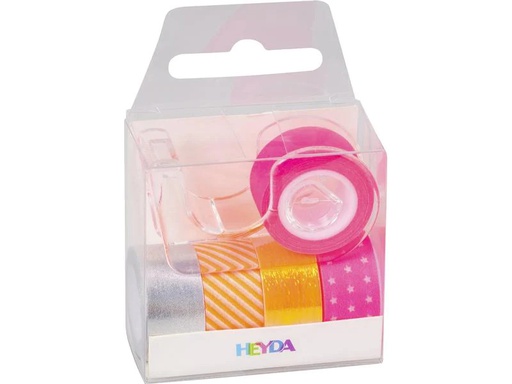 [90184772 1242568] Heyda Washi Tape Neon Akzente Pink