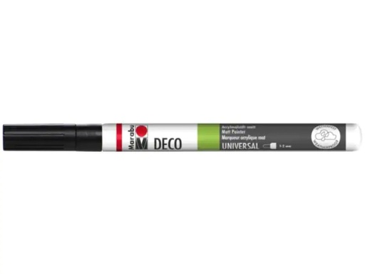 [90027090 1082308] Marabu Acrylmarker Deco Painter 1 - 2 mm, Schwarz