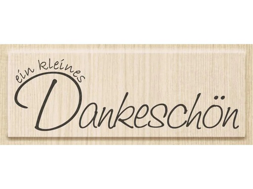[90185031 1242878] Heyda Stempel Kleines Dankeschön Hellbraun