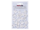 HobbyFun Streudeko Florella 20 Stück, Weiss