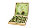 Creano Erblühtee grüner Tee fruity flavor 12er Holzbox