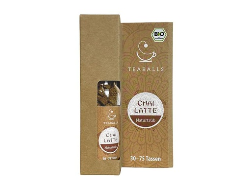 [90185648 1242889] TEABALLS Teaballs Chai Latte Bio naturtrüb 30-75 Tassen