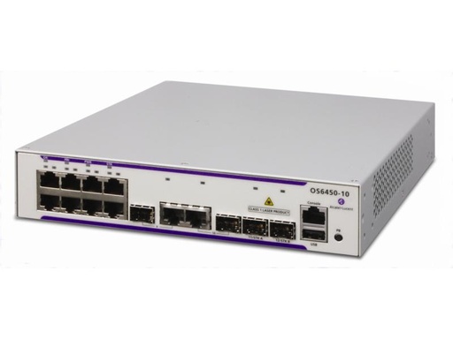 [90185868 195556] Alcatel-Lucent Switch OmniSwitch OS6450-10 10 Port