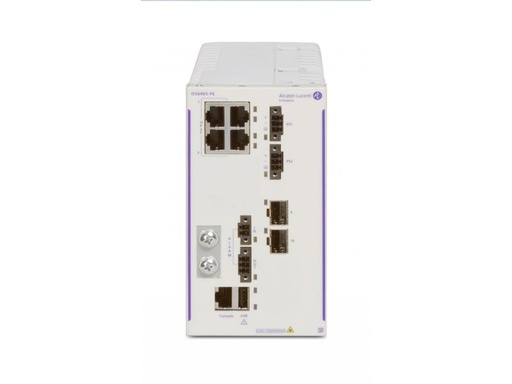 [90186099 793094] Alcatel-Lucent Rail PoE+ Switch OmniSwitch OS6465-P6 4 Port