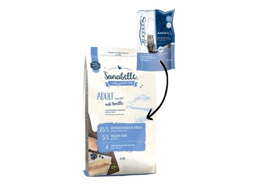 [90027371 562105] Sanabelle Trockenfutter Adult Forelle, 2 kg