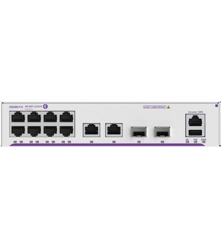 [90186229 1163936] Alcatel-Lucent PoE+ Switch OmniSwitch OS6360-P10 10 Port