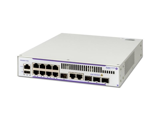 [90186267 1085536] Alcatel-Lucent PoE+ Switch OmniSwitch OS6465T-P12 10 Port
