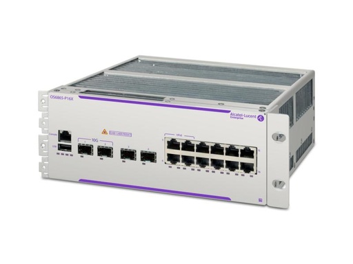 [90186275 493337] Alcatel-Lucent PoE+ Switch OmniSwitch OS6865-P16XD 16 Port
