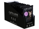 Cat's Love Nassfutter Adult Multipack, 12 x 85 g