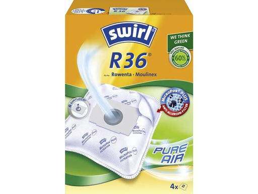[90002741 552381] Swirl Staubfilterbeutel R 36 4 Stück