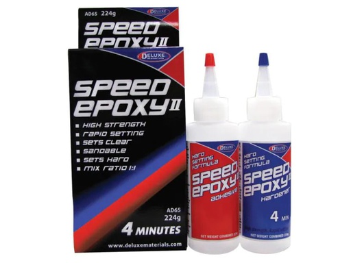 [90027644 778908] Deluxe Materials Modellbauklebstoff Speed Epoxy II 4 min 224 g