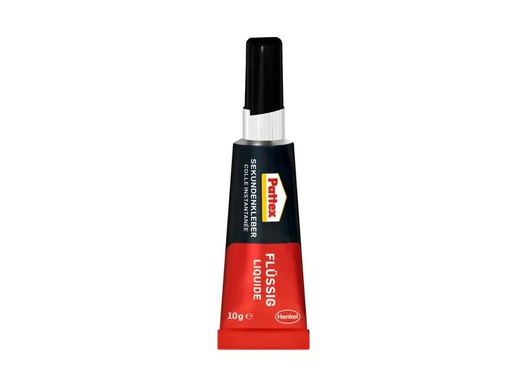 [90186386 1255280] Pattex Sekundenkleber Flüssig 10 g, Transparent