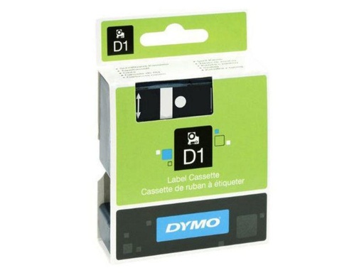 [90027687 309572] DYMO Beschriftungsband D1 Schwarz auf Weiss