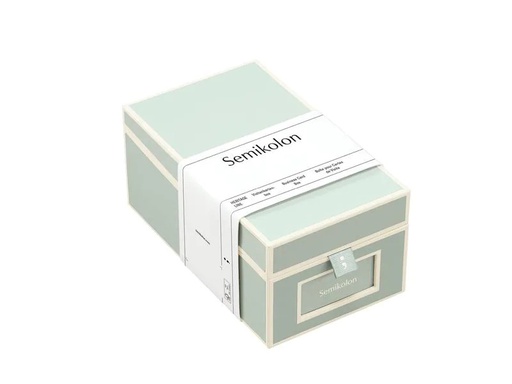 [90186683 1216969] Semikolon Visitenkartenbox Moos