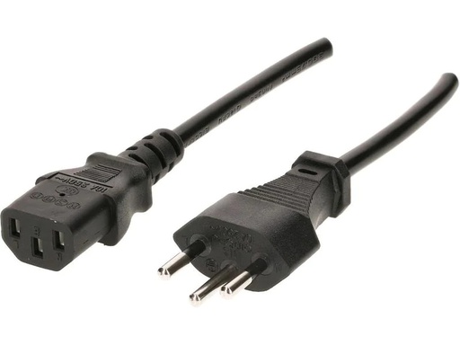 [90186963 1260510] Max Hauri Netzkabel 2 m C13 - T12