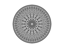 Esschert Design Teppich Rund Ø 170 cm