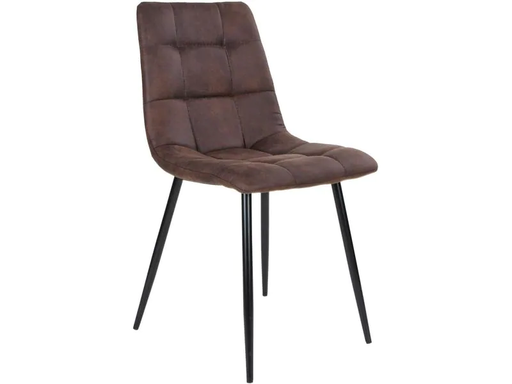 [90187214 1249572] House Nordic Stuhl Middelfart 2 Stück, 86 x 55 cm, Braun/Schwarz