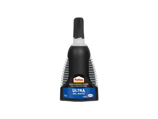 [90187341 1255283] Pattex Sekundenkleber Ultra Gel Matic 1 x 3 g, Transparent