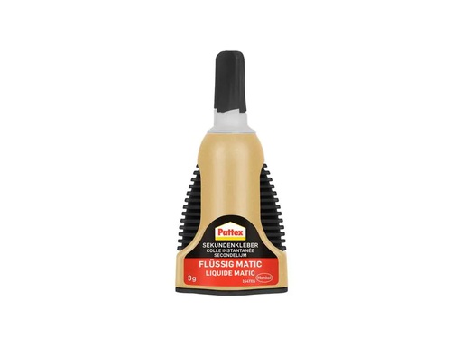 [90187504 1255281] Pattex Sekundenkleber Flussig Matic 3 g, Transparent