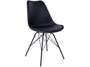 House Nordic Stuhl Oslo 2 Stück, 57 x 86 cm, Schwarz