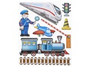 HobbyFun 3D-Sticker Zug 1 Blatt