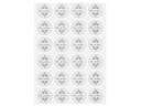 HobbyFun Motivsticker Mr. & Mrs. 1 Blatt